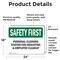 Signmission Safety Culture Sign, 24 in Width, Vinyl Decal, Rectangle OS-2PACK-SF-D-1824-L-10688 - alternate 6